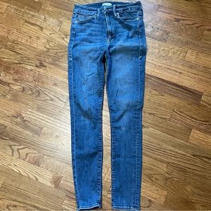 Good American (Good Waist) medium denim skinny jeans